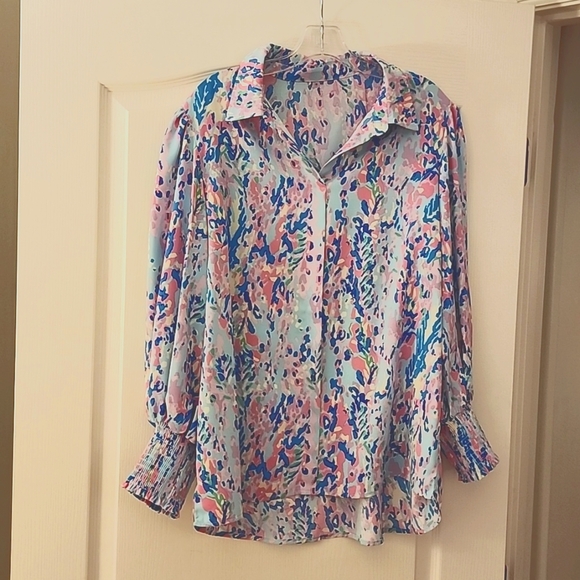 Pastel Multi-colored Blouse - Picture 2 of 4